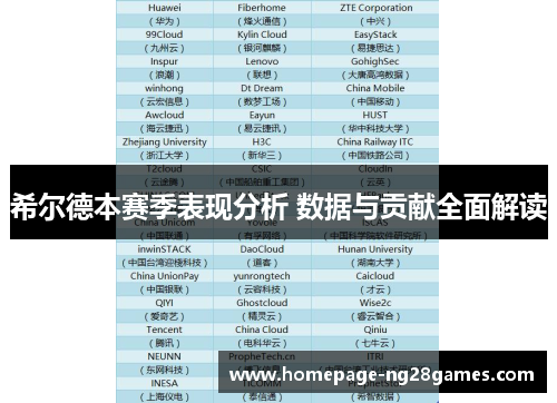 希尔德本赛季表现分析 数据与贡献全面解读