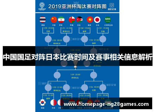 中国国足对阵日本比赛时间及赛事相关信息解析